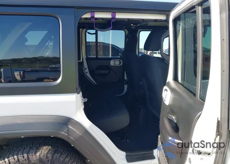2021 Jeep Wrangler Unlimited Willys 4X4 из США, поврежденный, VIN 1C4HJXDG4MW689351